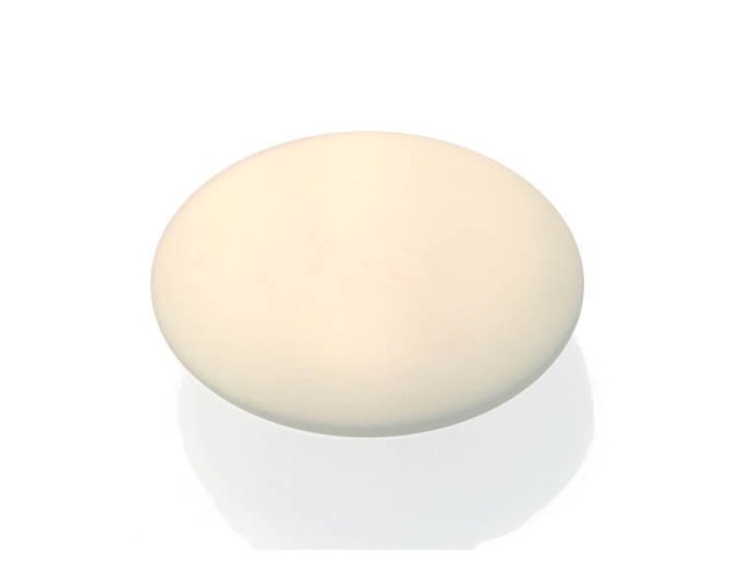 Möbelknopf - Weißer Kuscheltierknopf