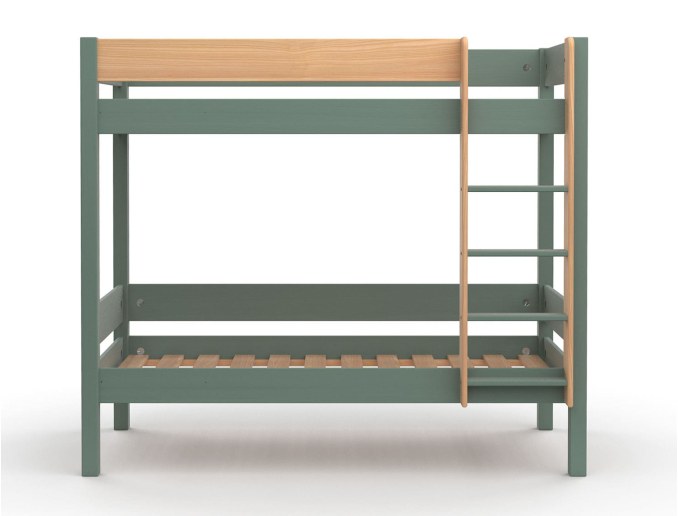 Stapelbed Landes Kaki en Hout
