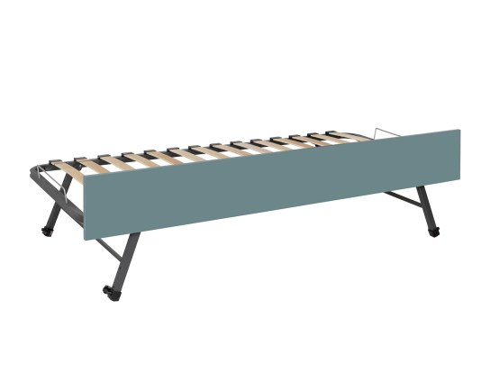 Slatted frame base with legs