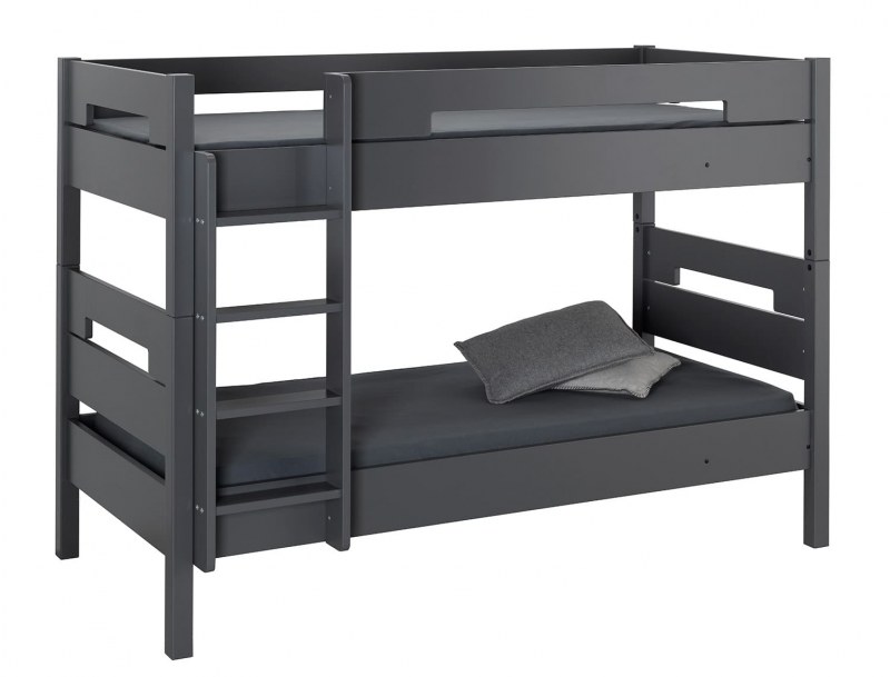 Anthracite Grey bunk bed 90x190 cm