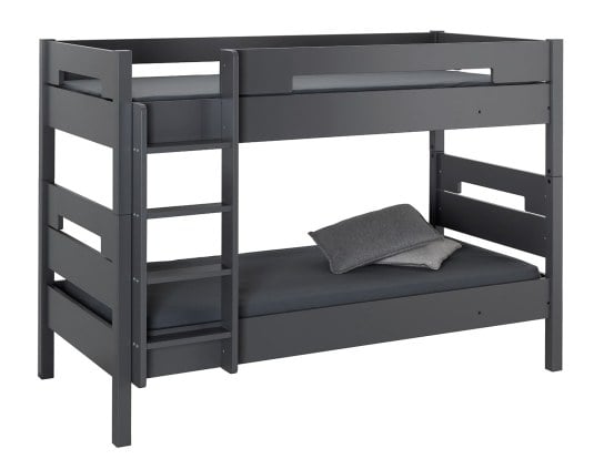 Letto a castello 90x190 cm Grigio Antracite