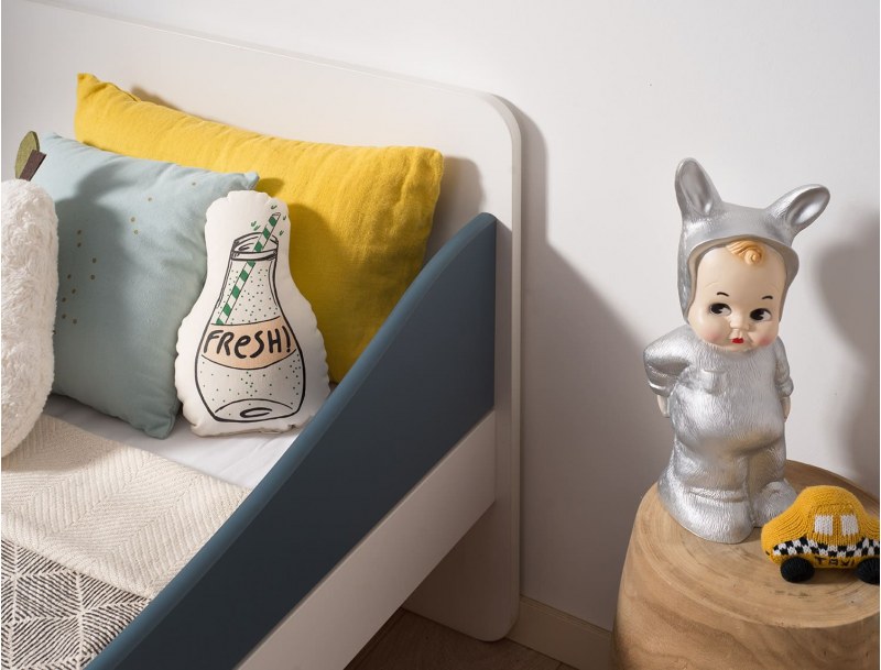 Letto evolutivo - Letto evolutivo per bambini Opus Bianco e Blu notte