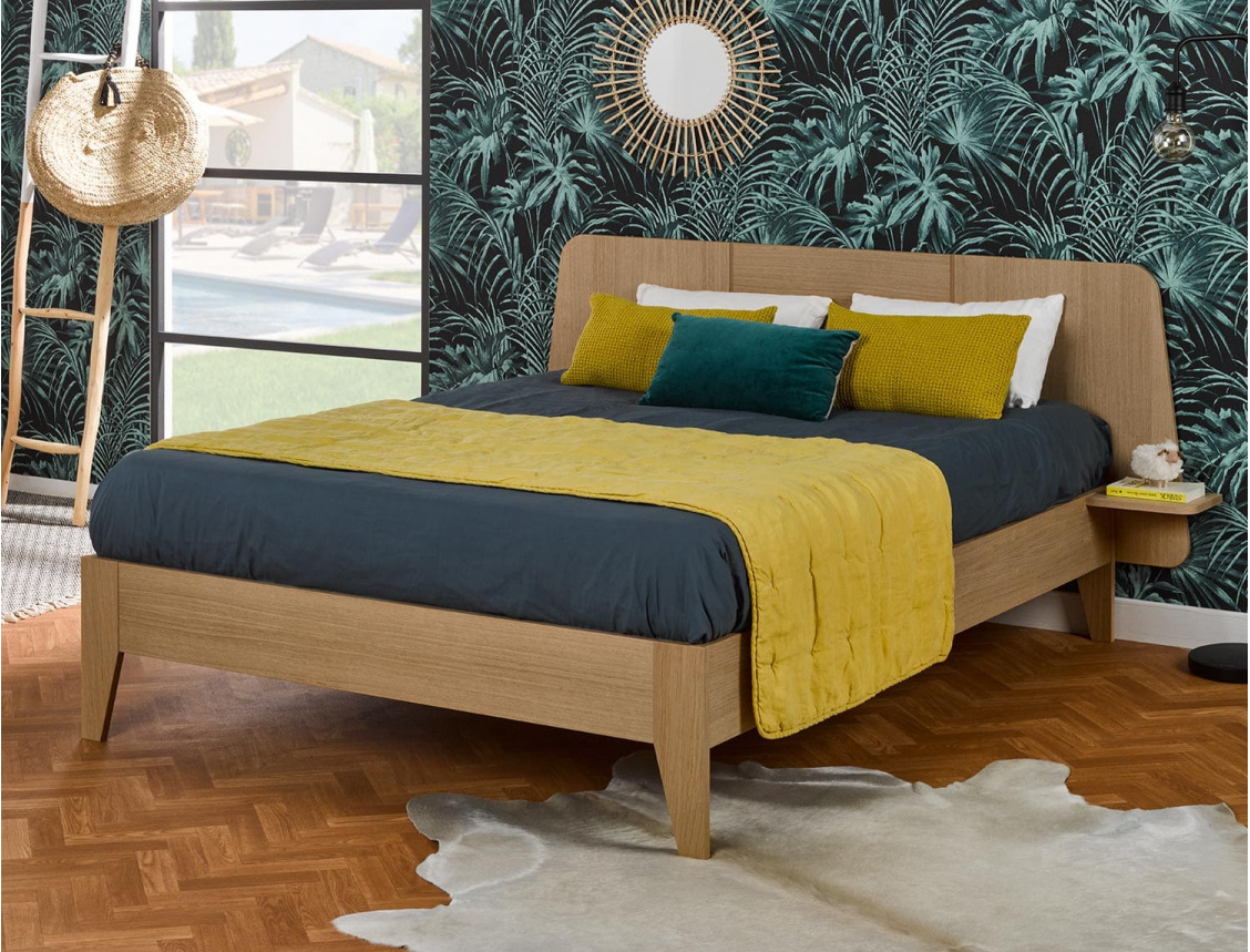 Double bed 140x190 cm Eden