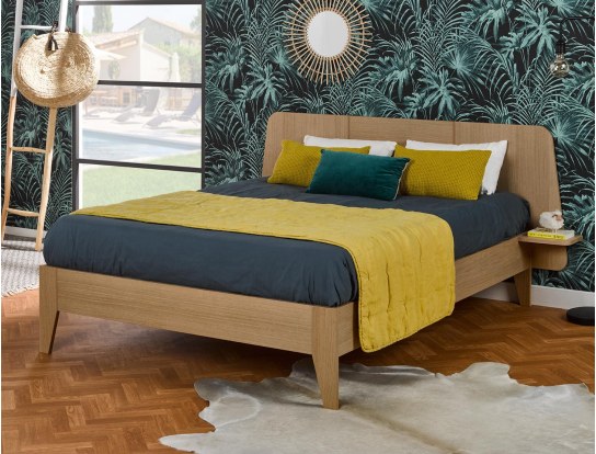 Letto matrimoniale 140x190 cm Eden