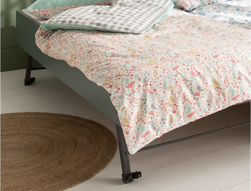 Moss green Opus bed trundle bed base