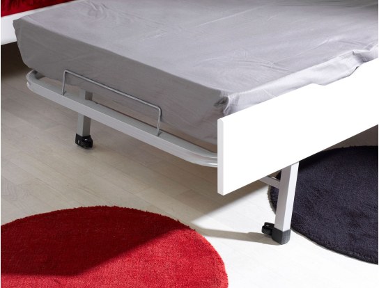 Letto a castello per bambini Feroe bianco 2 posti 90x190