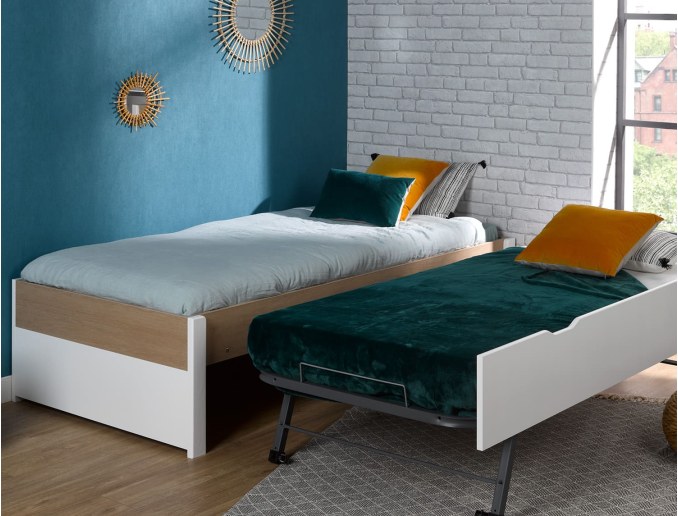 Letto a castello per bambini Nomade con due posti letto 90x200 cm