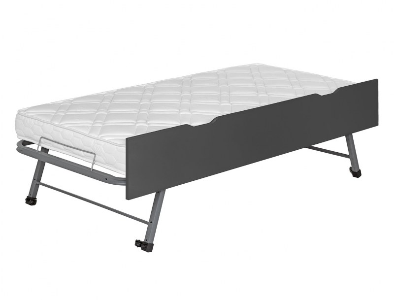 Maximum mattress height of 16 cm for the trundle drawer.