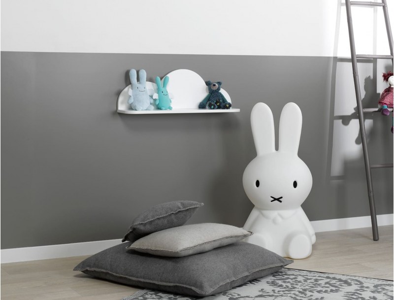 White Cloud Wall Shelf