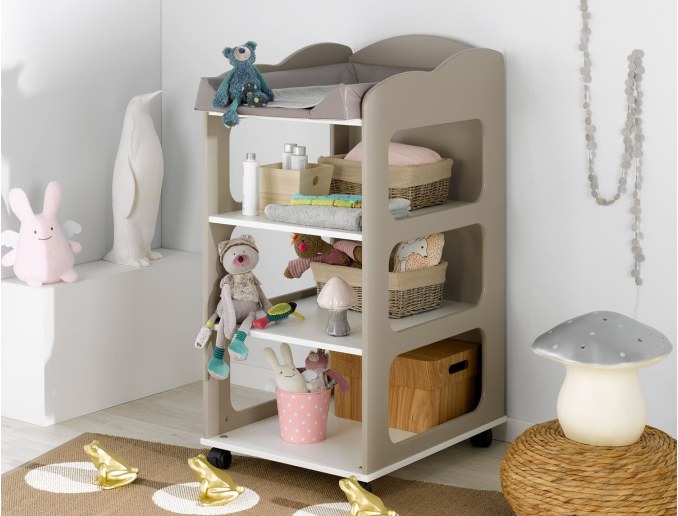 Commode Soho wit linnen