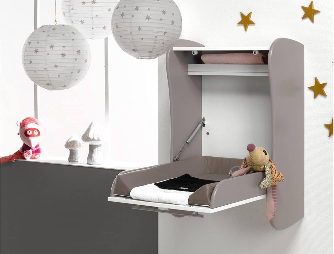 Table à langer murale Flore Lin