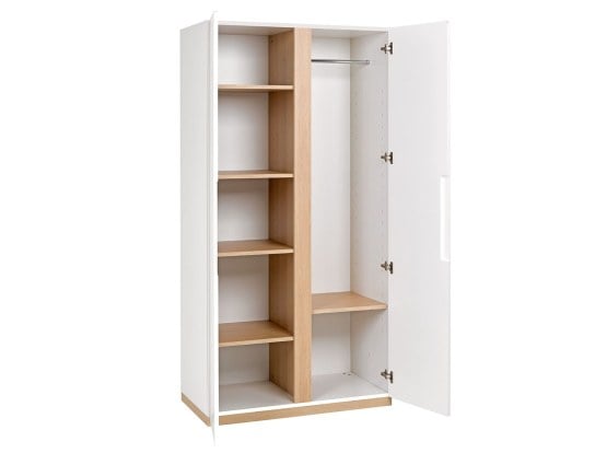 Armario habitación infantil Blanco y madera