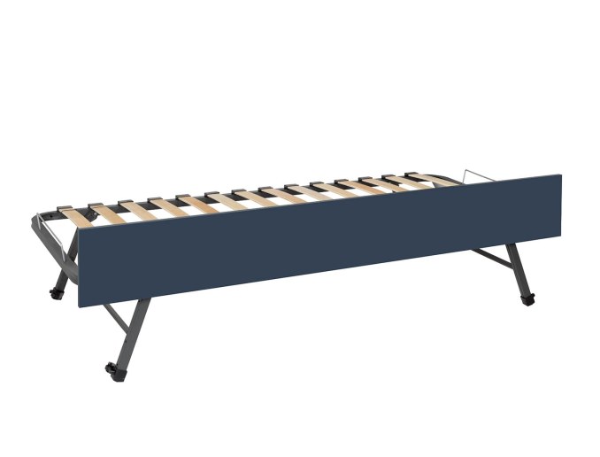 Cajón para cama nido Opus Azul noche 90x190 con lamas