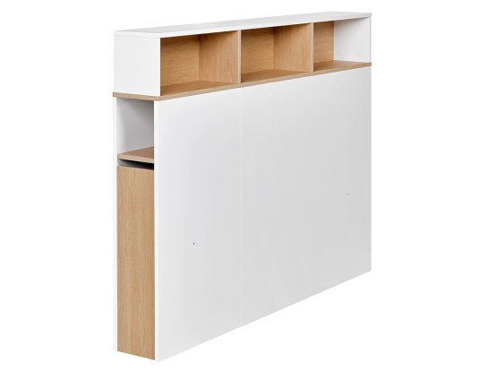 Doppelbett-Kopfteil + Aufsatz 140x200 cm Nomade