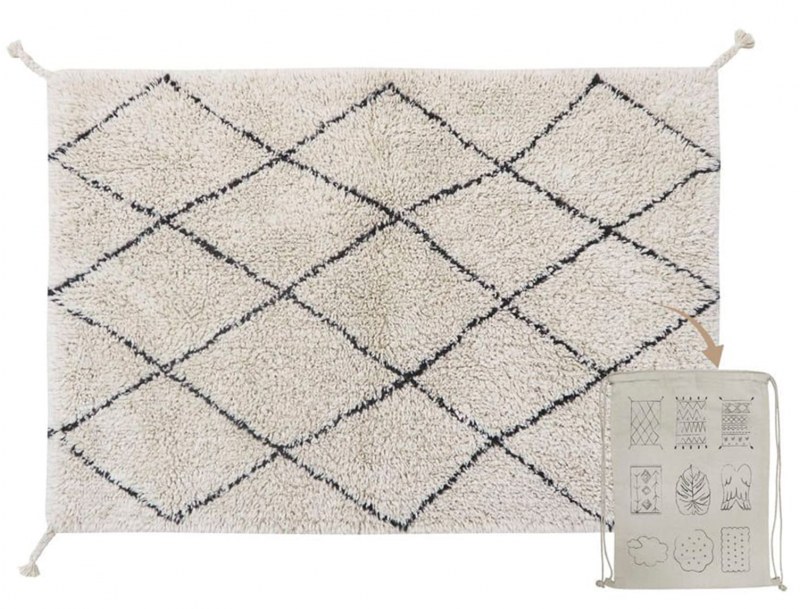 Klein Berber diamant tapijt