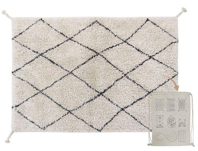Klein Berber diamant tapijt
