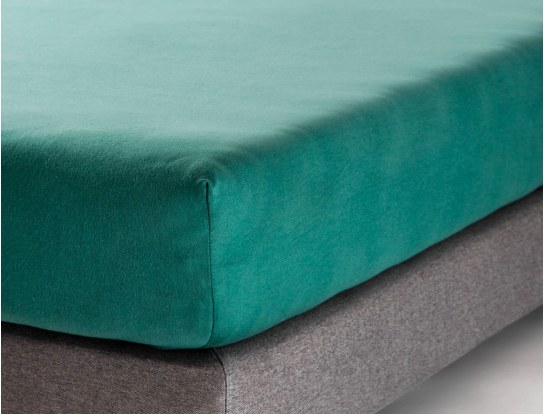 Fitted sheet 160x200 cm Eucalyptus Organic Cotton Jersey