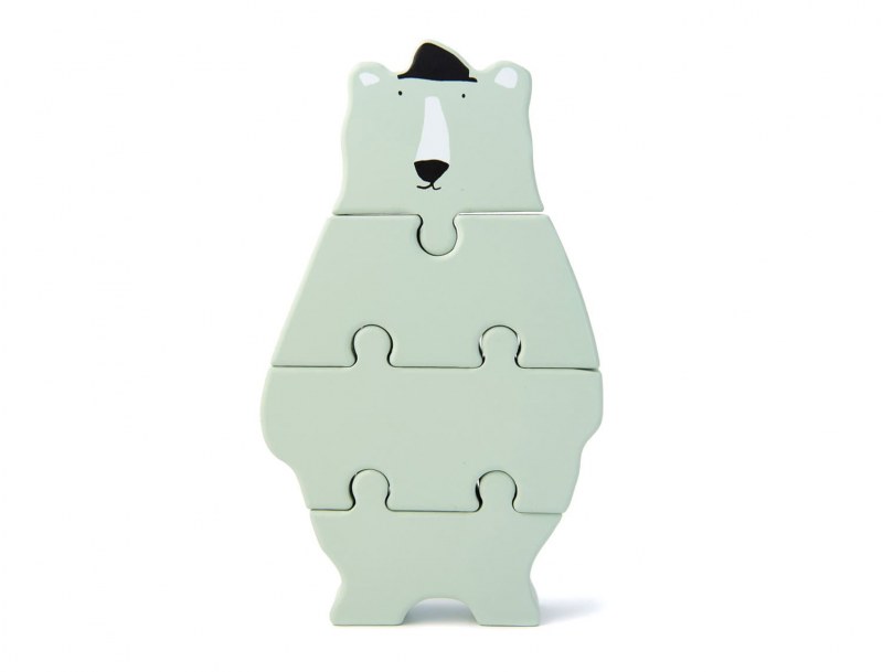 Polar Bear wooden puzzle