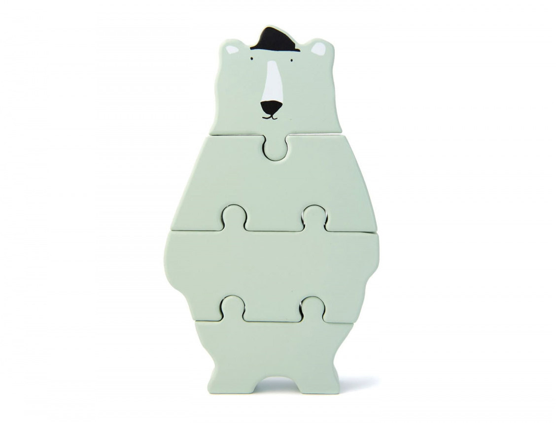 Polar Bear wooden puzzle