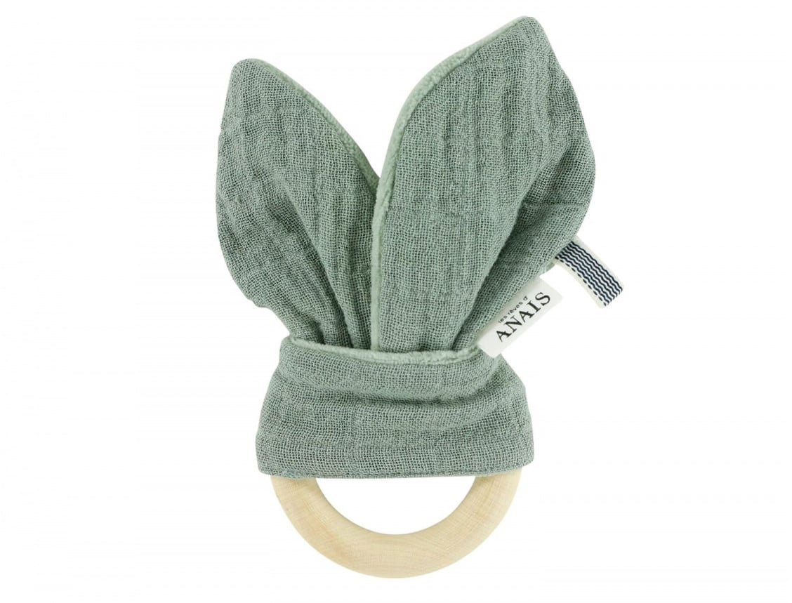Houten bijtring Olive
