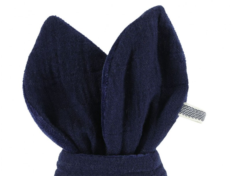 Marineblauer Stoff