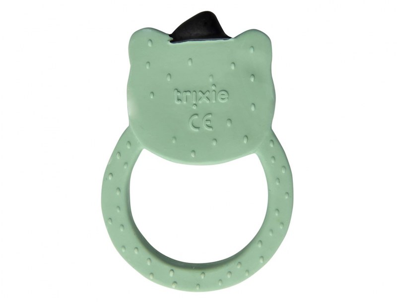 Natuurrubber bijtring voor baby's Meneer Beer