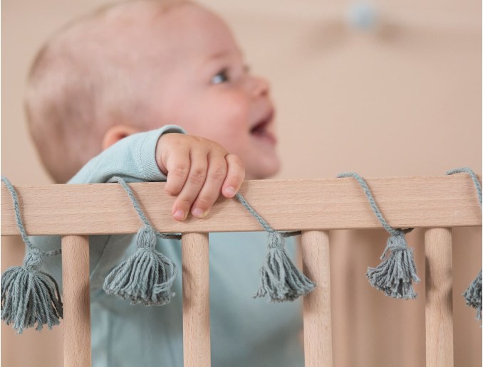 Pompon slinger Mosgroen