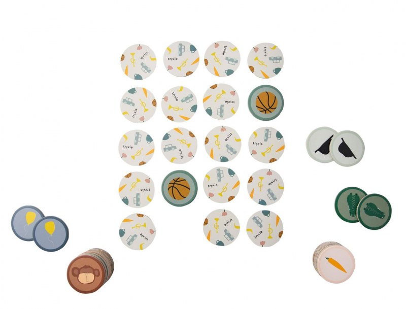 Gioco di memoria con animali per bambini