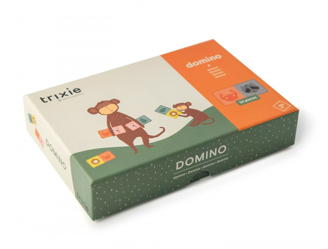 Animal domino game