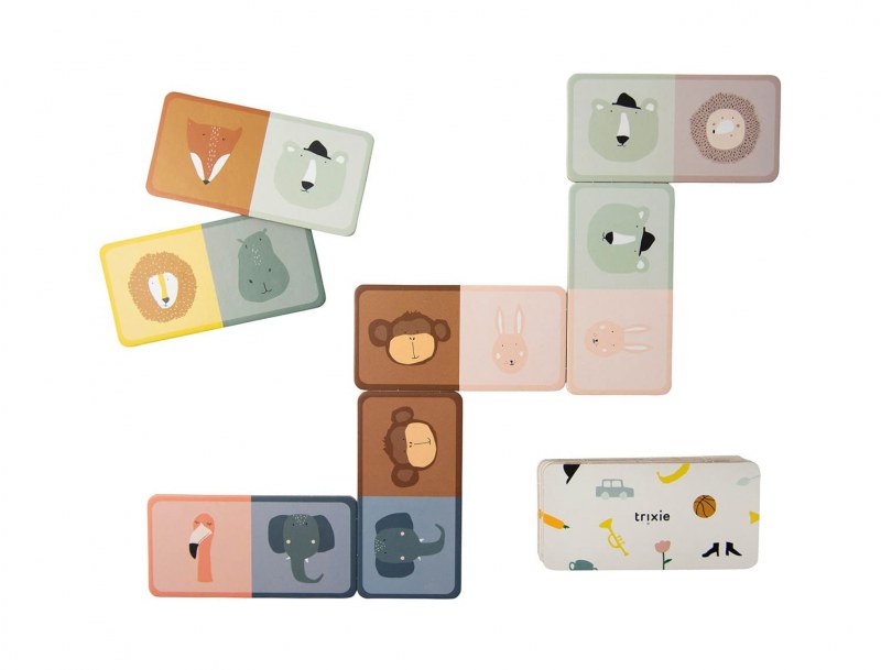 Animal domino game, to play with your children.