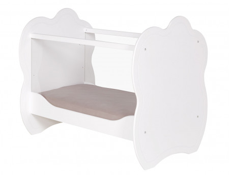 Lit Bebe Plexiglas Altea Blanc Chambrekids