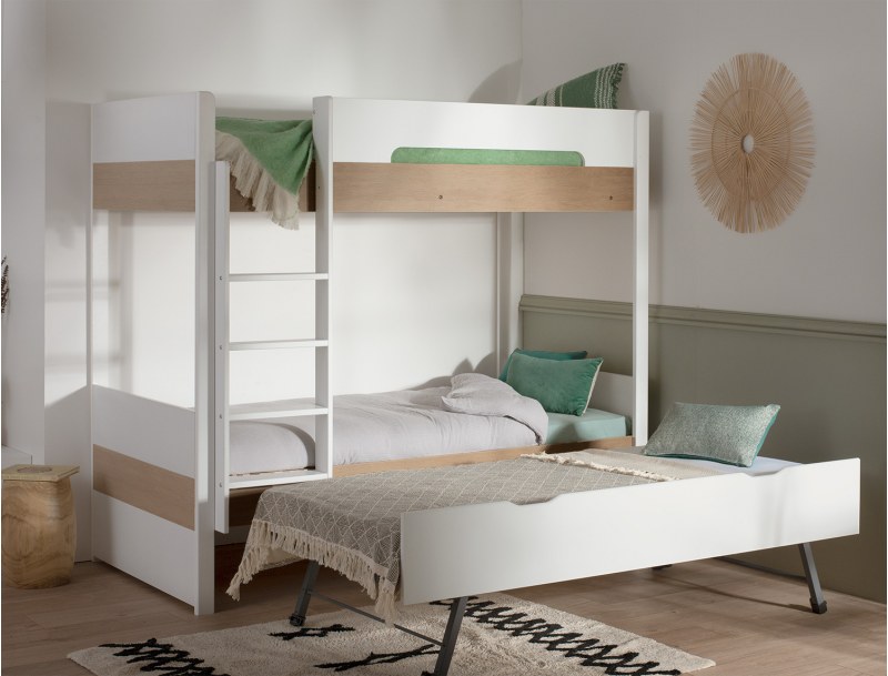 Nomade children's bunk bed 90x200 cm