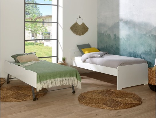 Cama nido, dos camas.