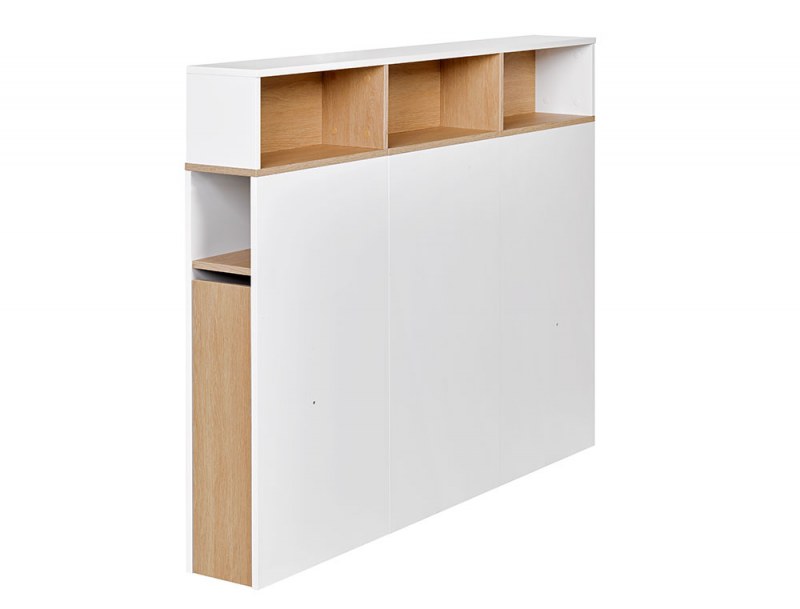 Testata del letto con contenitore Nomade