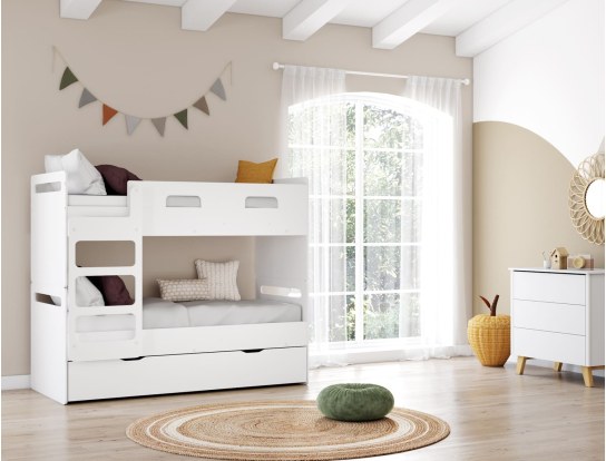 Letto a castello - Letto a castello a 3 posti FÉORÉ