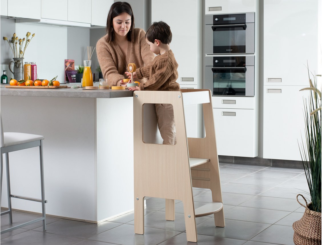 Montessori furniture - 3-position Montessori learning tower