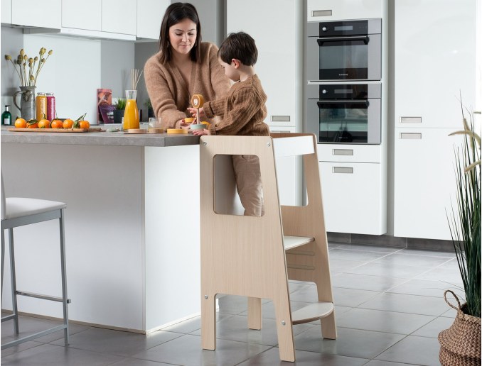 Muebles Montessori - Torre de aprendizaje Montessori 3 posiciones