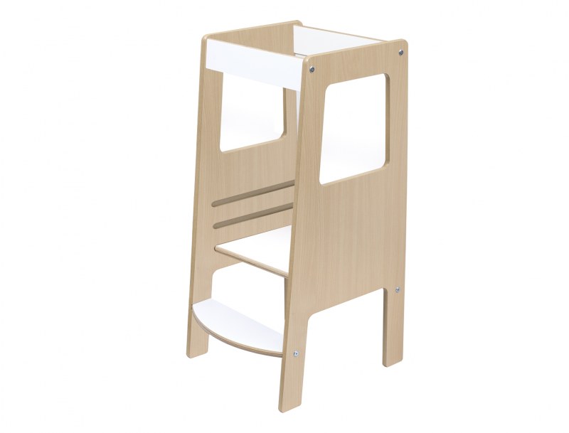 Learning tower in low position.