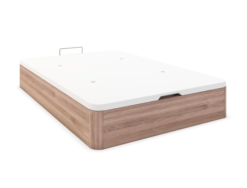 Opbergbed 140x200 natuurlijk eiken Malice