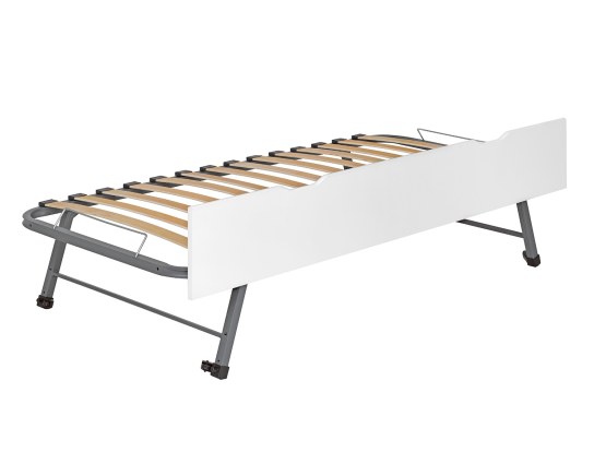 Ausziehbarer Lattenrost 90x200 Weiß