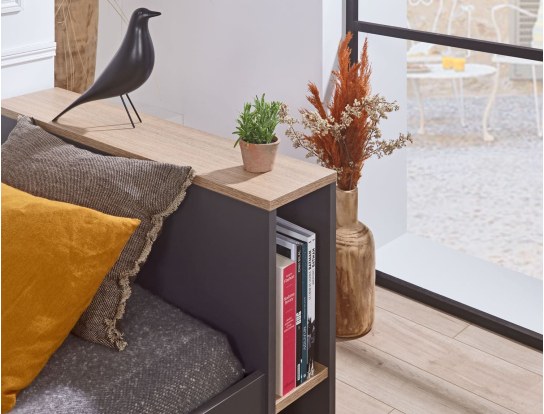 Headboard with storage