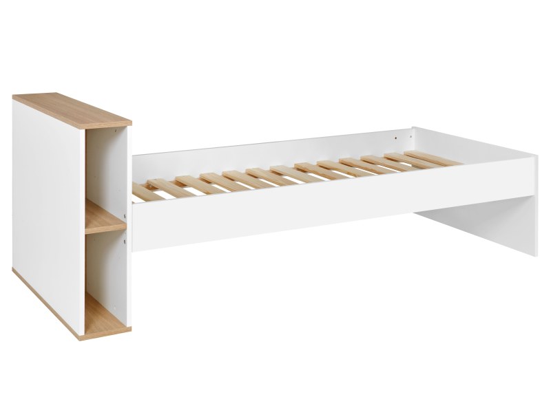 Solid pine slatted base
