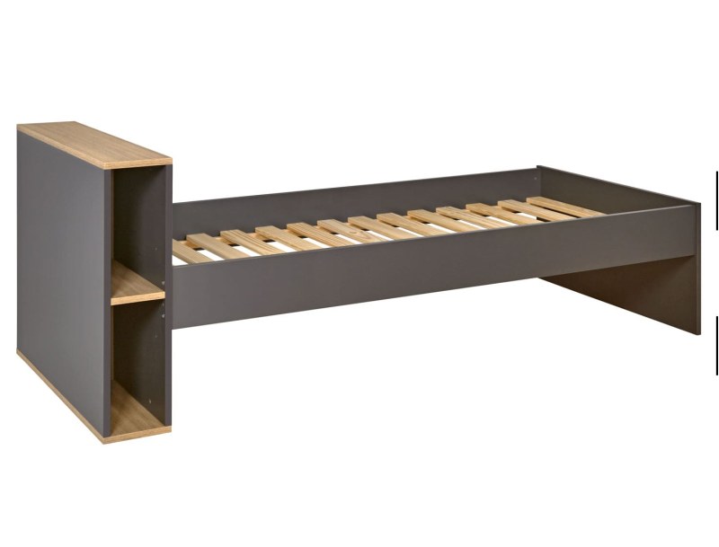 Listones de pino macizo para la cama principal.