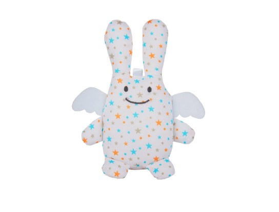 Sonajero Ángel Conejo estrellas 12CM