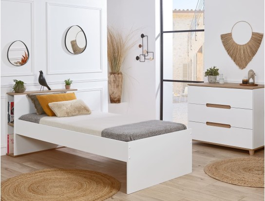 Petite chambre Blanc & Bois Milor