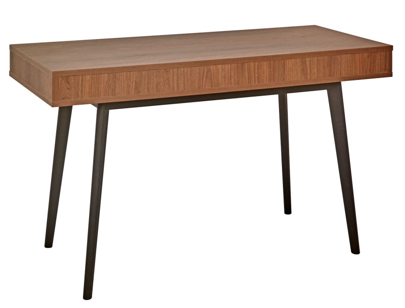 Octave bureau notenhout achterkant