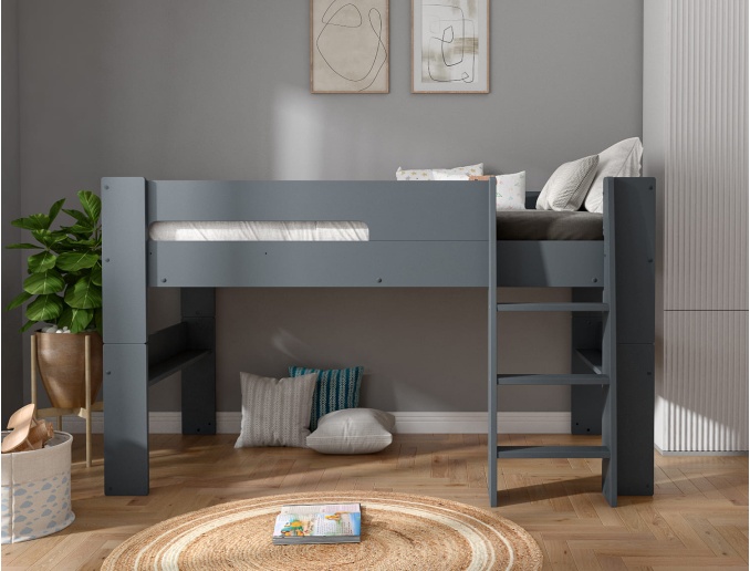 Cama semi alta infantil London