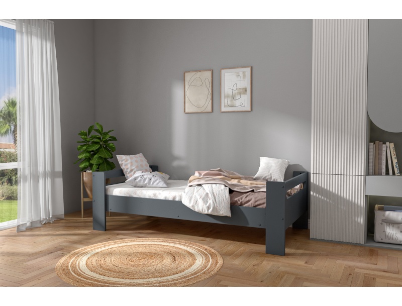 90x190 bunk bed convertible into two low beds