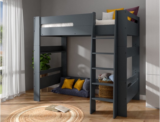 Lit mezzanine London anthracite lit transformable.