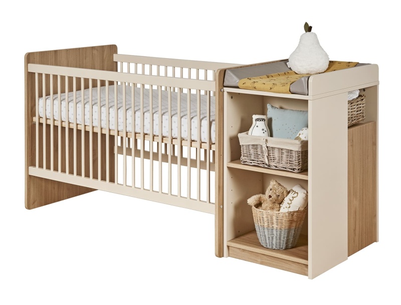 Bohème Babybett mit 3-stufigem Lattenrost